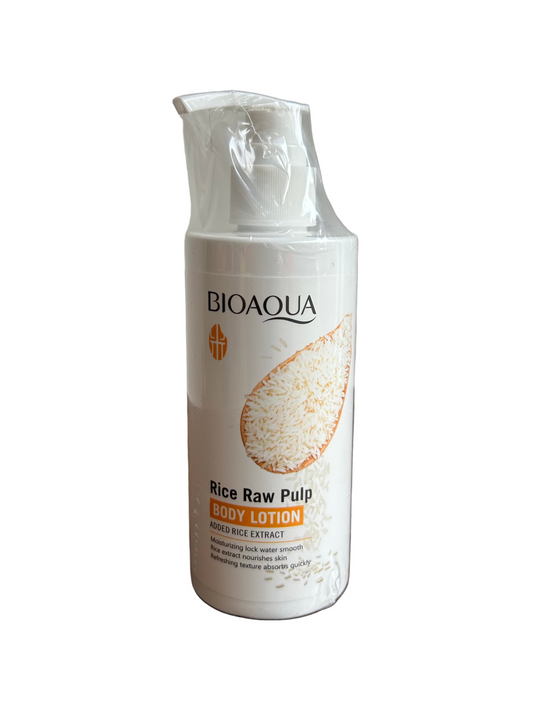 Crema corporal de arroz Bioaqua 250ml