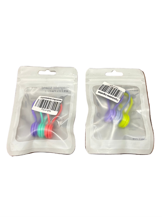 Organizador de cables magnético x 6 unidades