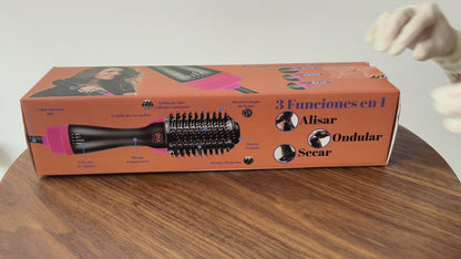 Cepillo secador un paso